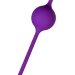 Вагинальные шарики A-Toys с ушками, цвет: фиолетовый