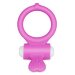 Виброкольцо для пениса Power Heart Clit Cockring, цвет: розовый
