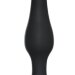 Анальная пробка Slim Anal Plug Large, цвет: черный - 12,5 см
