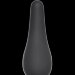 Анальная пробка Slim Anal Plug Large, цвет: черный - 12,5 см