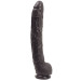 Фаллоимитатор Doc Johnson Dick Rambone Cock 14.5", цвет: черный - 42,4 см