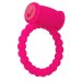 Виброкольцо на пенис A-toys из силикона, цвет: розовый