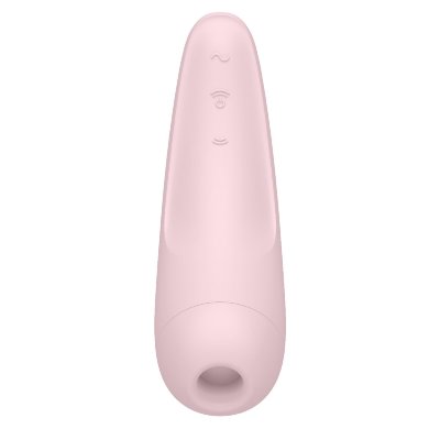 Вакуум-волновой стимулятор Satisfyer Curvy 2+, цвет: розовый