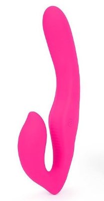 Безремневой страпон NAMI, цвет: ярко-розовый