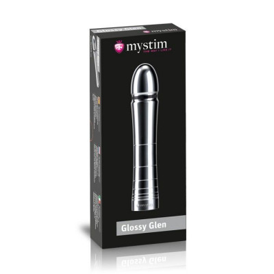 Фаллоимитатор MyStim Glossy Glen для электростимуляции