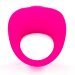 Эрекционное кольцо с вибрацией, цвет: розовый