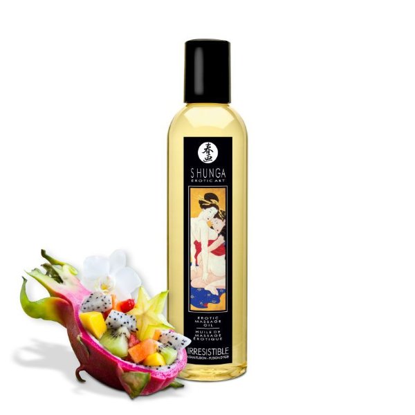 Массажное масло Irresistible Asian Fusion с ароматом азиатских фруктов - 250 мл.