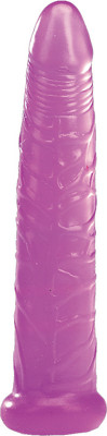 Фаллоимитатор Jelly Benders The Easy Fighter, цвет: фиолетовый - 16,5 см