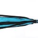 Замшевая плеть с ромбами на ручке - 58 см, цвет: черно-голубой