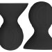 Накладки-присоски на соски Nipple suckers, цвет: черный