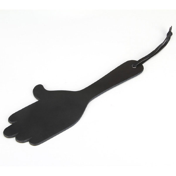 Шлепалка в виде руки Give Me Five Paddle, цвет: черный - 34 см