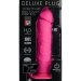 Вибратор-реалистик Purrfect Silicone One Touch на присоске, цвет: розовый - 20 см