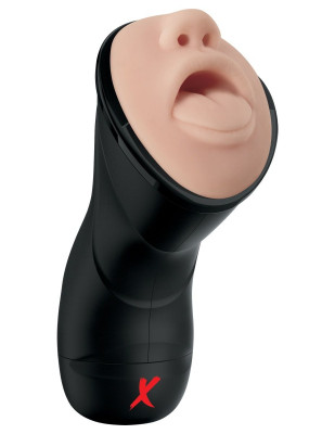 Мастурбатор-ротик Pipedream Deep Throat Vibrating Stroker