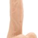 Фаллоимитатор Realistic Cock With Scrotum 7 Inch - 18 см, цвет: телесный