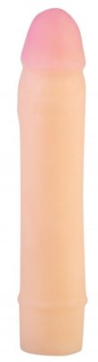 Фаллоудлинитель-реалистик - 18,5 см, цвет: телесный
