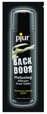 Концентрированный анальный лубрикант pjur Back Door Relaxing Silicone Anal Glide - 1,5 мл.