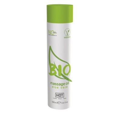 Массажное масло BIO Massage Oil Aloe Vera с ароматом алоэ - 100 мл.