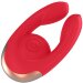 Клиторальный стимулятор Fancy - 9,8 см, цвет: красный