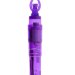 Клиторальный стимулятор-ракета с мишкой GOOD VIBES BEAR VIBRATOR, цвет: фиолетовый