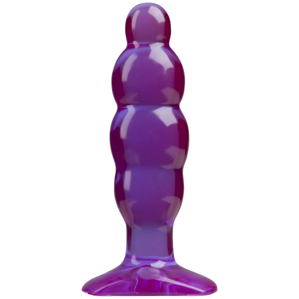 Анальная пробка Doc Johnson SpectraGels Purple Anal Stuffer, цвет: фиолетовый - 14 см