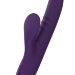 Вибратор с клиторальным стимулятором Nalone Peri - 23,3 см, цвет: фиолетовый
