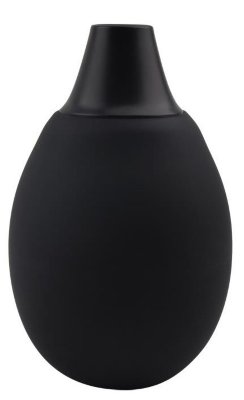 Резиновая груша для интимного душа The Bulb, цвет: черный
