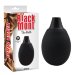 Резиновая груша для интимного душа The Bulb, цвет: черный