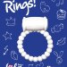 Эрекционное кольцо Rings Drums, цвет: белый