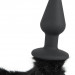 Анальная втулка Bad Kitty Plug + Tail с хвостиком
