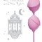 Вагинальные шарики One Thousand and One Nights, цвет: розовый