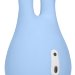 Клиторальный стимулятор Sugar Bunny - 9,5 см, цвет: голубой