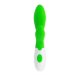Вибратор Baile Pretty Love Owen с клиторальным отростком, цвет: зеленый - 20 см