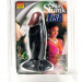 Фаллоимитатор Mini Shiny Shank Tisa на подставке, цвет: черный - 12,7 см