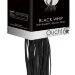 Плеть с рукоятью-фаллосом Whip with Realistic Silicone Dildo - 45,5 см, цвет: черный