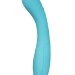 Вибратор Marina - 19,6 см, цвет: бирюзовый