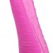 Розовая рельефная реалистичная анальная втулка - 22 см.