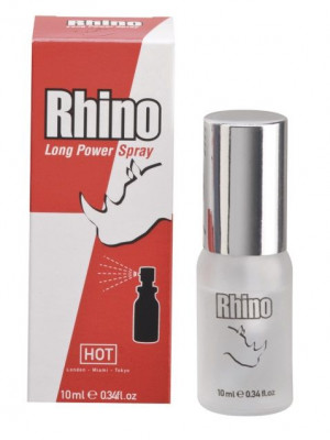 Пролонгирующий спрей для мужчин Rhino Long Power Spray - 10 мл.