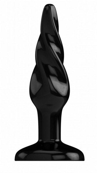 Анальная пробка Butt Plug 3 Inch, цвет: черный - 7,6 см