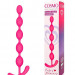 Анальная цепочка Cosmo, цвет: розовый - 22,3 см