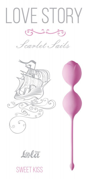 Вагинальные шарики Scarlet Sails, цвет: розовый