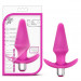 Анальная вибропробка Luxe Discover, цвет: розовый - 12,7 см