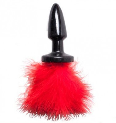 Пробка с хвостиком Red Bunny - 11 см