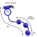 Эрекционное кольцо с анальным стимулятором Penetrator, цвет: синий