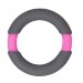 Эрекционное кольцо Neon Stimu Ring 37mm Grey/Pink, цвет: серый