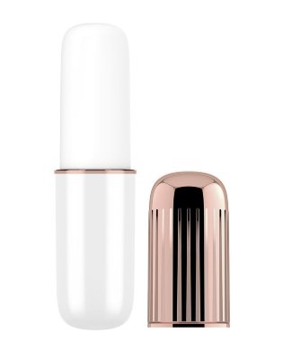 Перезаряжаемая вибропулька Satisfyer Mini Secret Affair, цвет: белый с золотистым