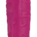 Вибратор-реалистик Vibra Lotus - 15,5 см, цвет: ярко-розовый