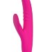 Вибратор с клиторальным стимулятором Nalone Peri - 23,3 см, цвет: розовый