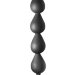 Анальная цепочка Black Edition Anal Super Beads, цвет: черный - 40 см