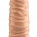 Реалистичный фаллоимитатор на присоске - 26,5 см, цвет: телесный
