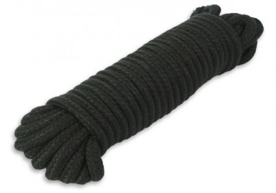 Веревка для связывания, цвет: черный - 10 м